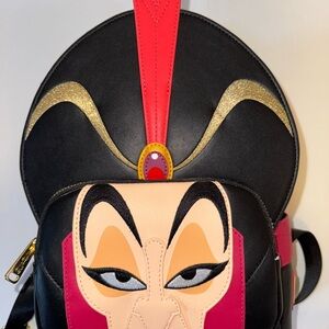 Villain-Inspired Black and Gold Backpack